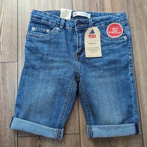 Levi's Bermuda Boys Jean Shorts Size 7 Regular
